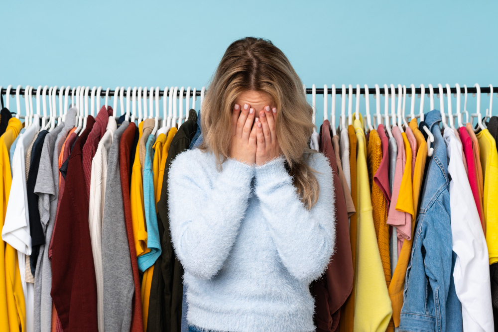 estresse dona de brechó